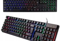 LED-Backlit Gaming Accessories Keyboard Play More Comfortable